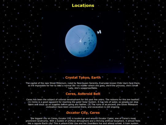 locations screenshot