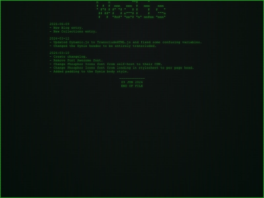 pages/changelog screenshot