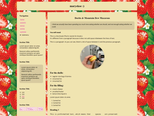 macarons screenshot