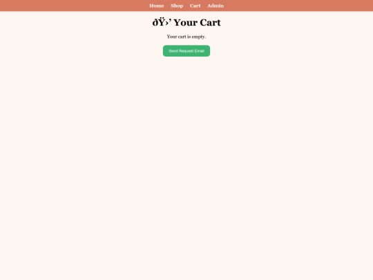 cart screenshot