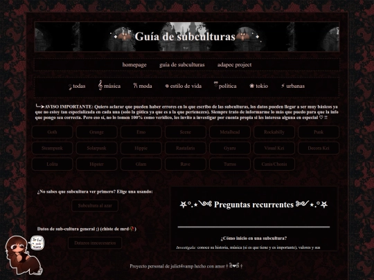 GuiaDeSubculturas screenshot