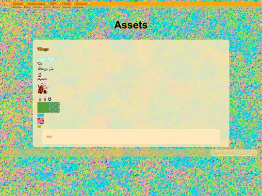 assets screenshot