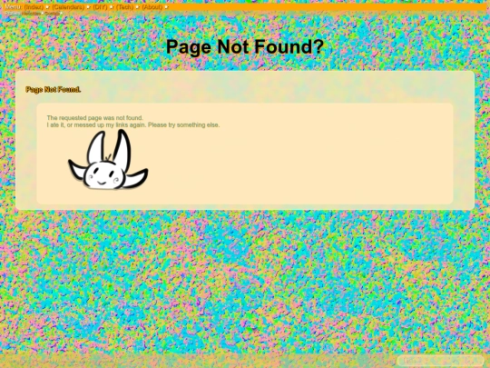 not_found screenshot