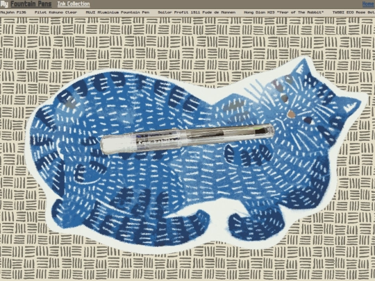 fountainpens screenshot