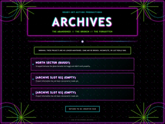 archive screenshot