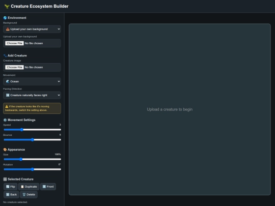 settings screenshot