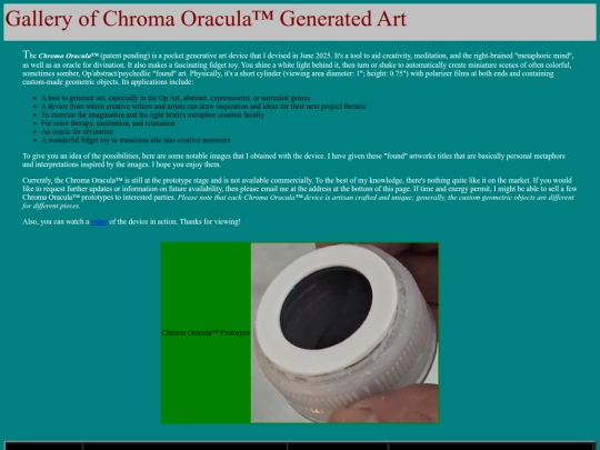 chroma-oracula screenshot