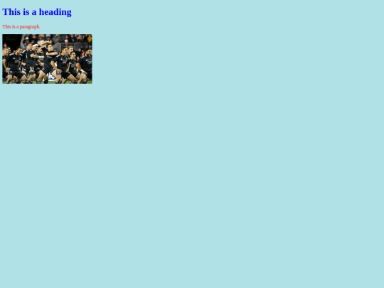 MyFirstWebPage screenshot