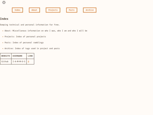 index screenshot