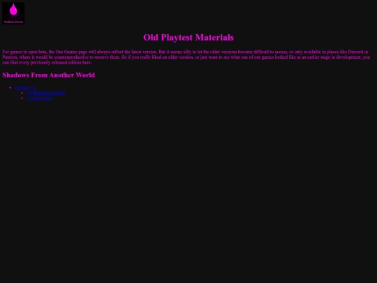 older_versions screenshot