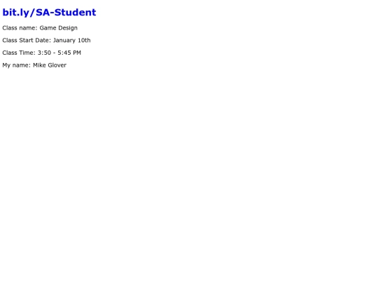 survey screenshot