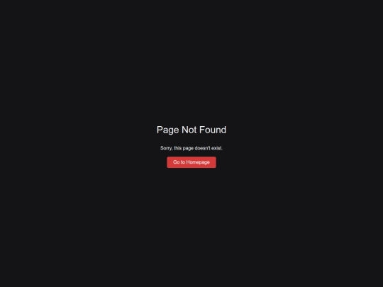 not_found screenshot