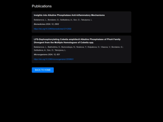 publications screenshot