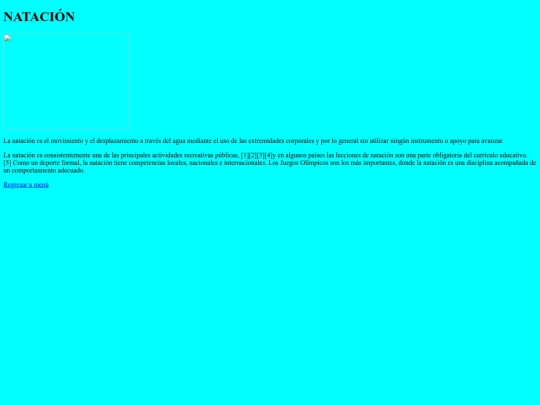 NATACION screenshot