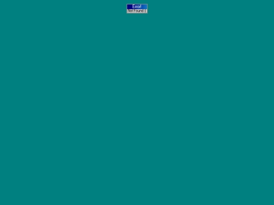 not_found screenshot