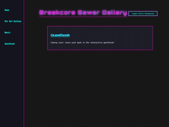 guestbook screenshot
