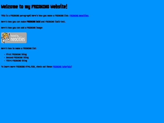 index screenshot