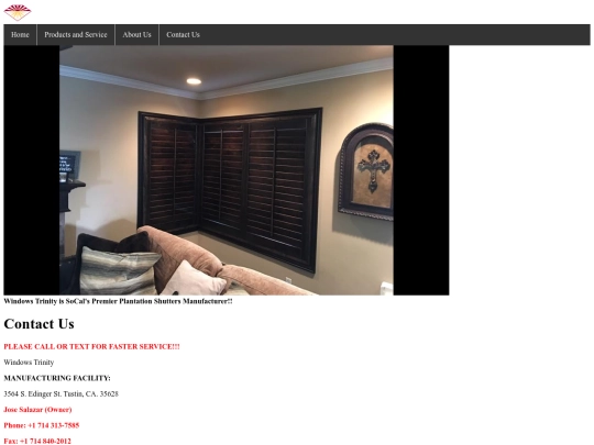 mockbusiness_contactus screenshot