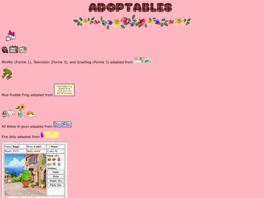 adoptables screenshot