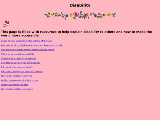 disability screenshot