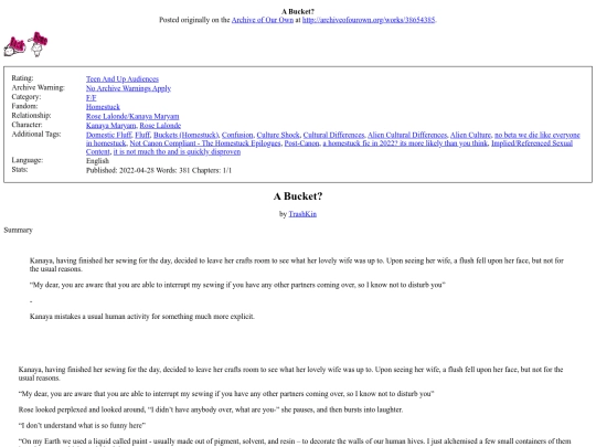 writing/A Bucket screenshot
