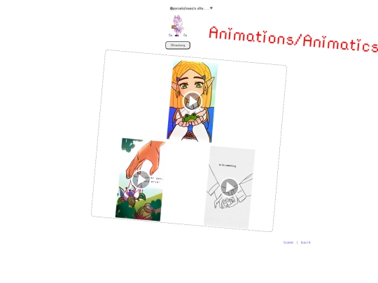 my creations/art gallery/ani screenshot