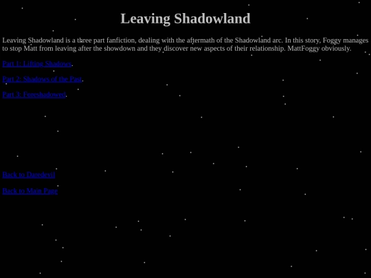 Stories/Daredevil Fanfictions/LeavingShadowland/DDLSIndex screenshot