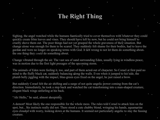 Stories/Good Omens Fanfictions/TheRightThing screenshot