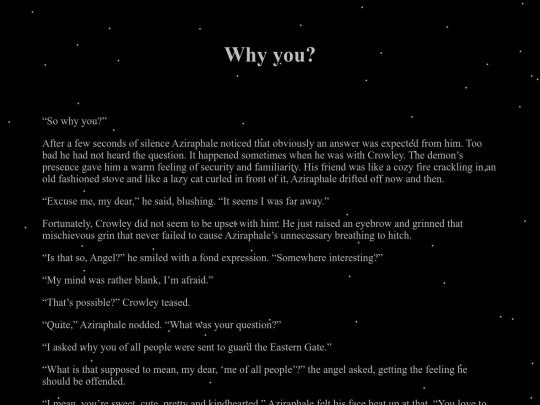 Stories/Good Omens Fanfictions/WhyYou screenshot