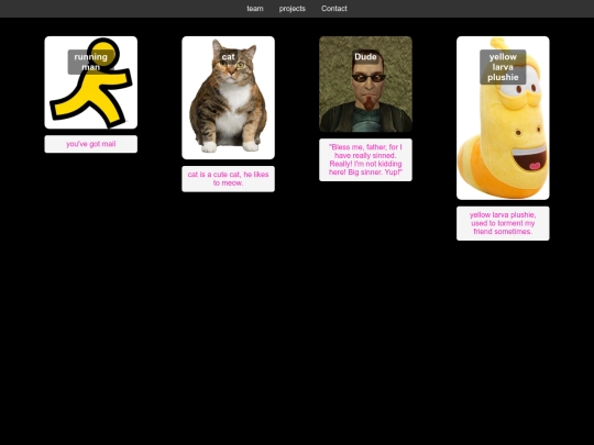teampage screenshot