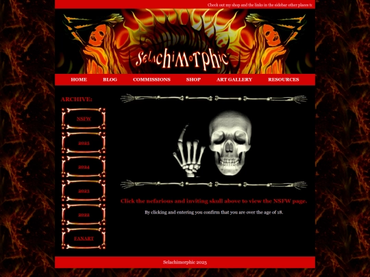 ART ARCHIVE/NSFWACCESS screenshot