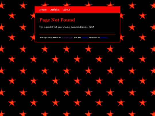 blog/not_found screenshot