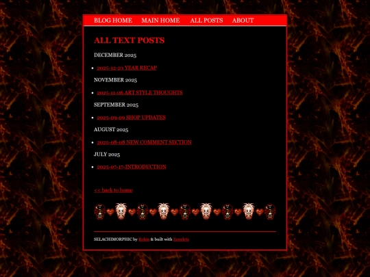 blog/text-posts screenshot