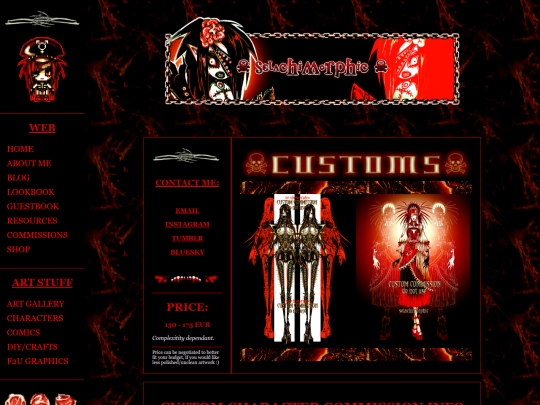 commissions/custom-characters screenshot