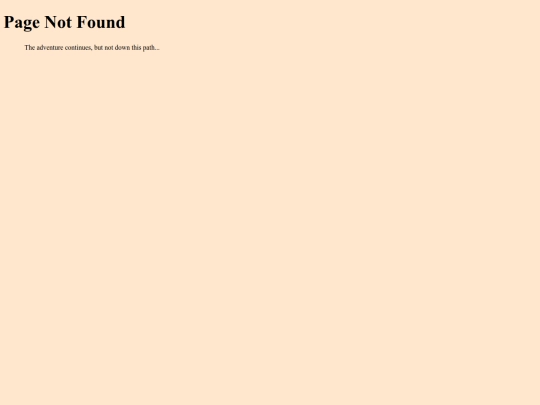 not_found screenshot
