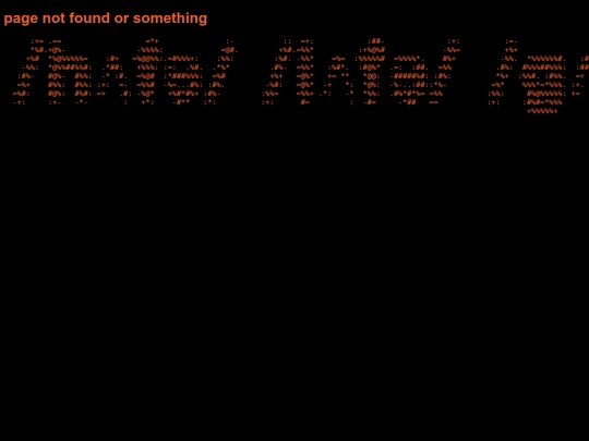 not_found screenshot