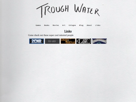 links screenshot