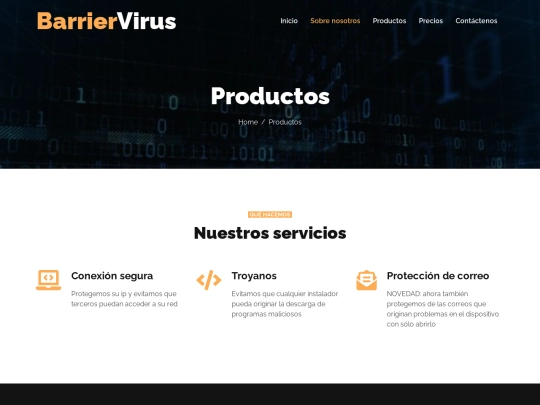 service screenshot