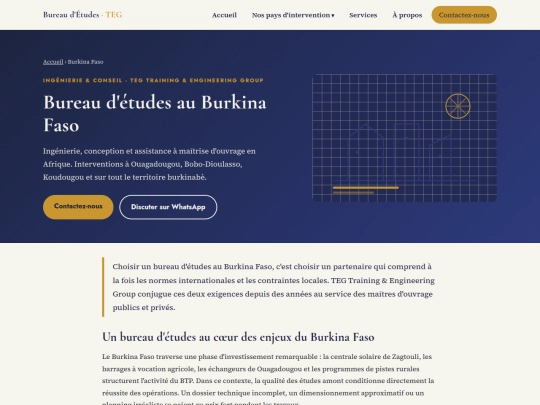 bureau-etudes-burkina-faso screenshot