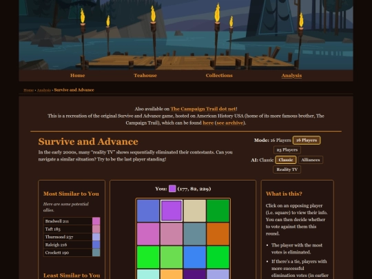analysis/survive-and-advance screenshot
