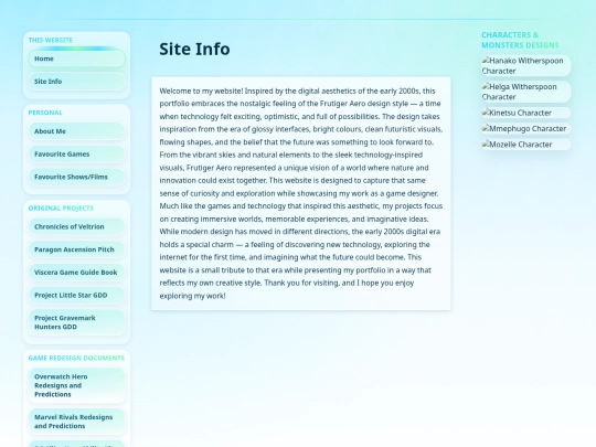 siteinfo screenshot