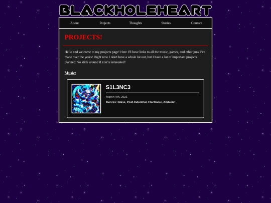 projects screenshot