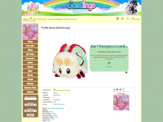 thegoatsite screenshot