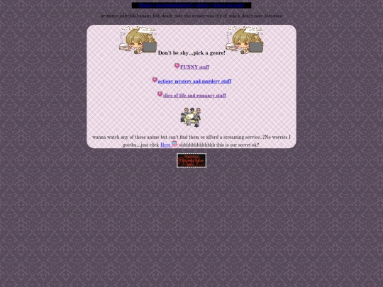 reccomendations screenshot