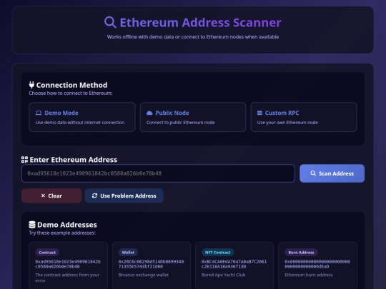 ethfinder screenshot