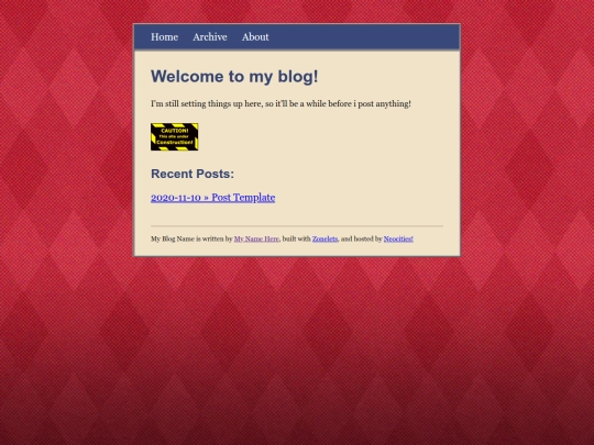 blog screenshot