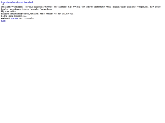 blog screenshot