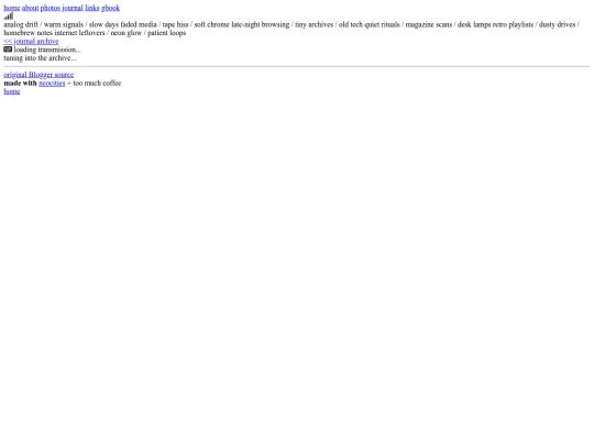 journal-post screenshot