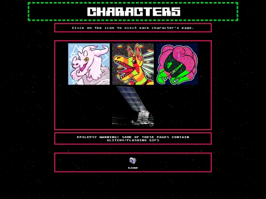 characters/characters screenshot