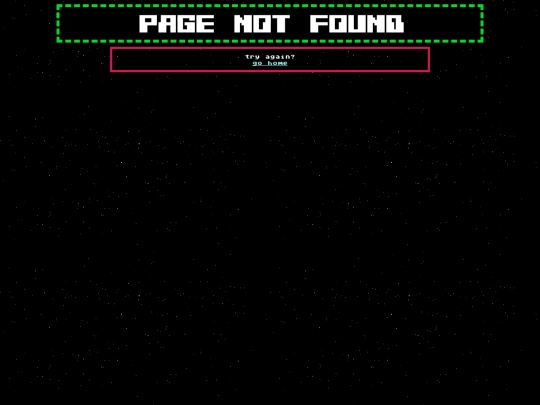 not_found screenshot